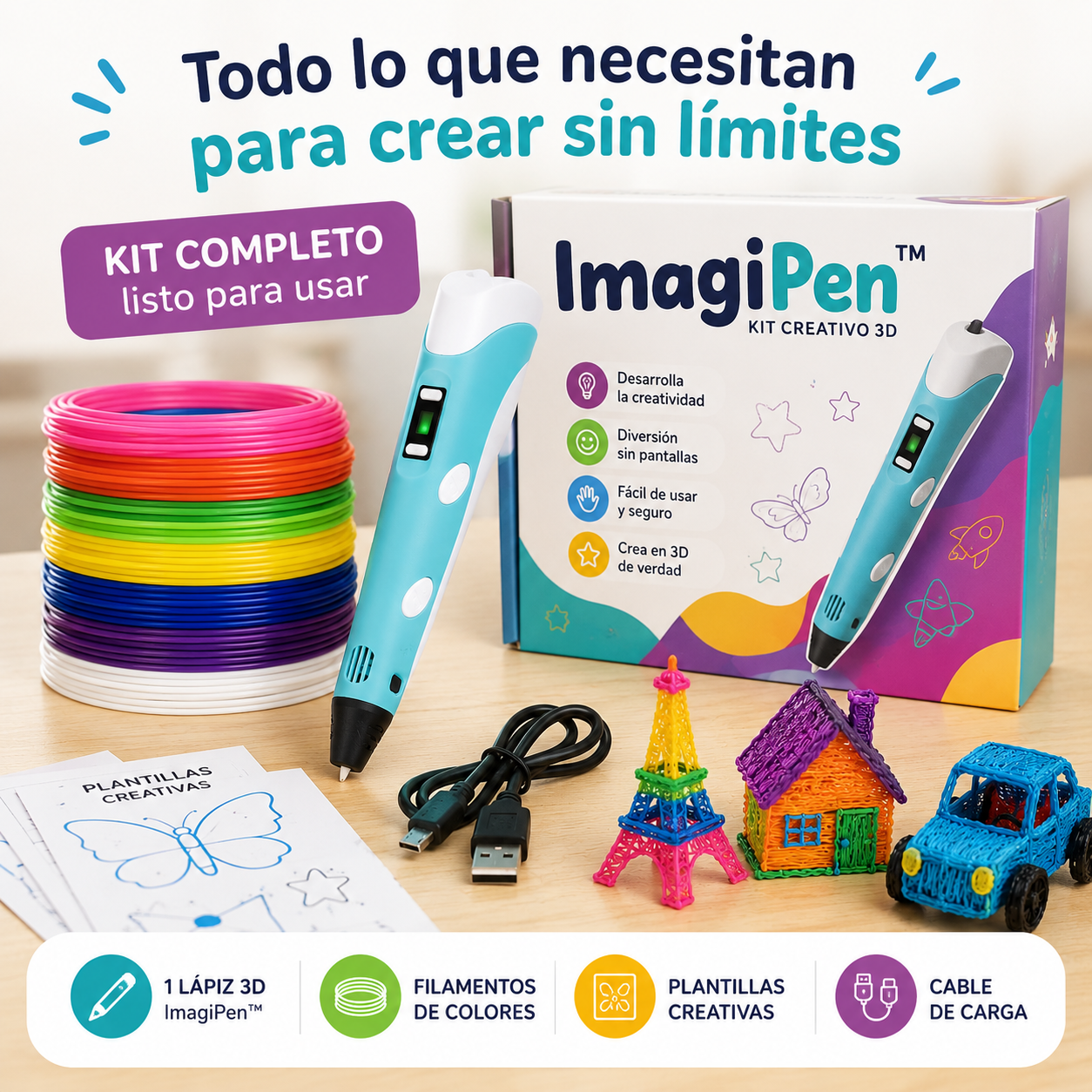 ImagiPen™ - Kit Creativo 3D