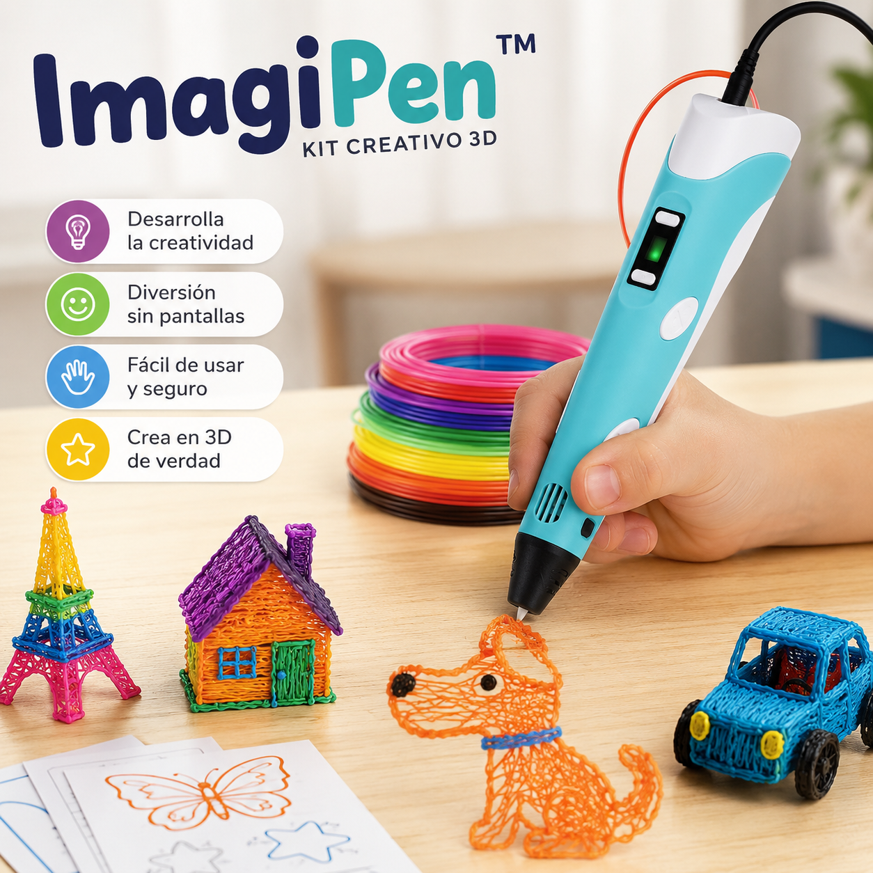 ImagiPen™ - Kit Creativo 3D
