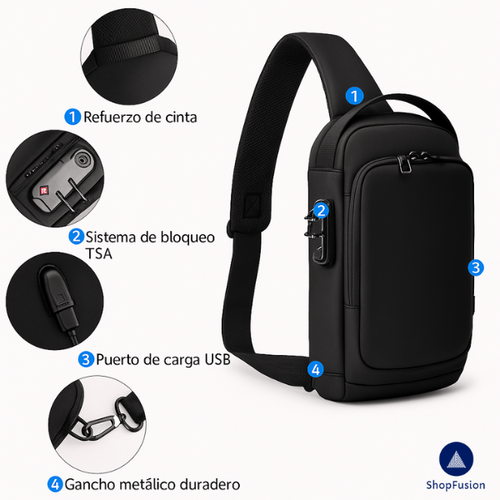 SECUREX® - BOLSO ANTIRROBO