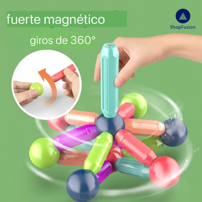 JUEGO CONSTRUCCIÓN MAGNÉTICA