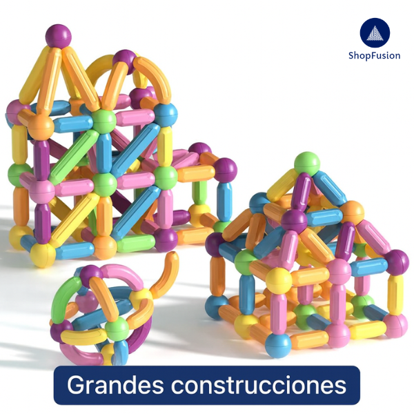 JUEGO CONSTRUCCIÓN MAGNÉTICA